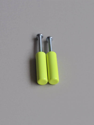 knobs for furniture neon yellow