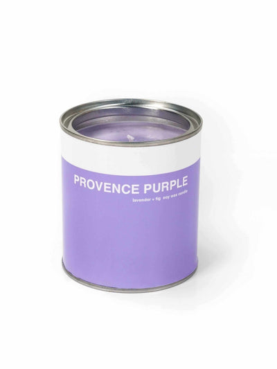 PROVENCE PURPLE CAN CANDLE (LAVENDER + FIG) 