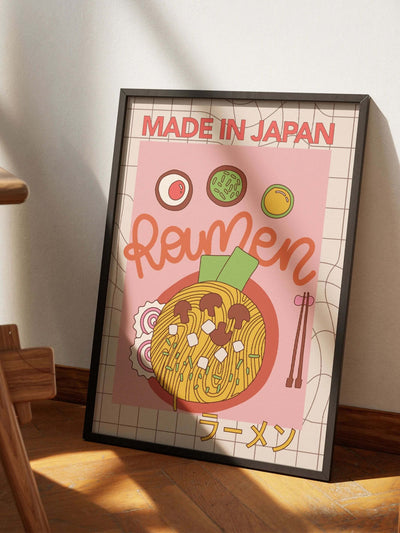 Ramen In Pink | Poster 24x30