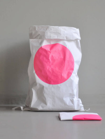 Pink Dot Paper Bag