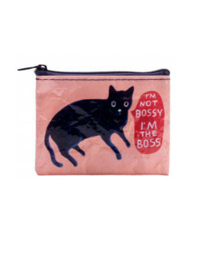 i am not bossy coin purse