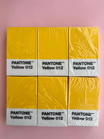 Pantone Eraser | Yellow