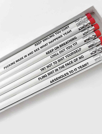 modern toss pencil set