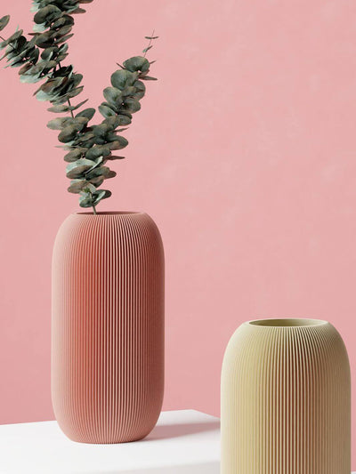 3d printed minimal vase