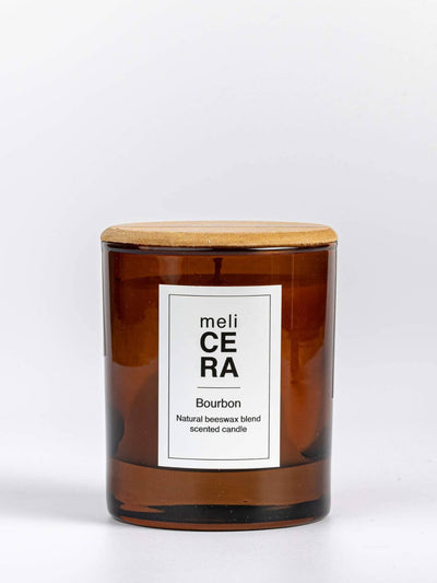 Beeswax scented candle